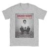 Bruno Mars The Romantic Tour 2026 Camiseta Póster Hombre Algodón Impresionante Camiseta Cuello Redondo Camiseta Manga Corta Ropa 4XL 5XL