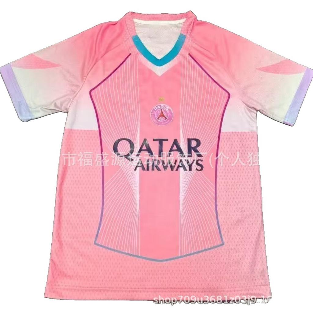 2526 Paris PSG Jersey Dembele Douai Player Edition Fan Short Sleeved Football
