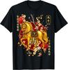 2026 Horse Year Lunar New Year Tshirt  Fashionable Casual Loosefitting Shortsleeved Clothing for China