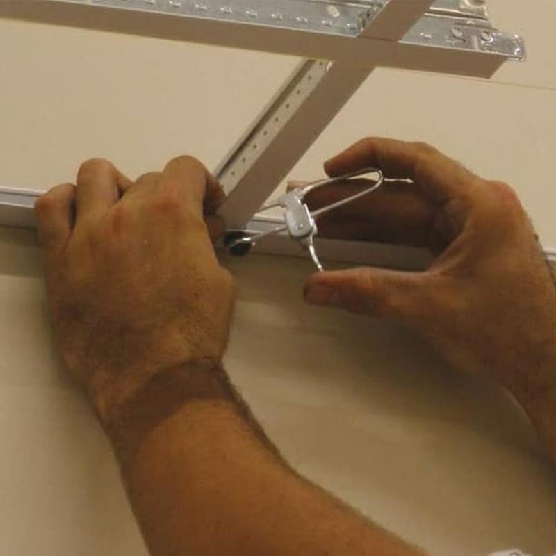 Drop Ceiling Grid Clamps Install Ceiling Clamp & Tile Installation Clips Suspended Ceiling Hand Tools Multifunctional Install