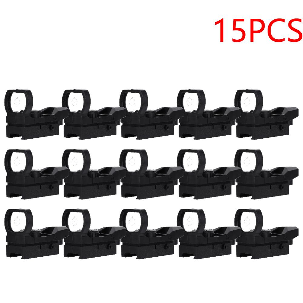 5-20PCS Holographic Rifle Scope Green Dot Sight Scope Reflex Optics Sight Compact Sights for 20mm Rail Mount Toys