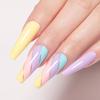 LILYCUTE 6Pcs/Set Macaron Gel Nail Polish Set Kit Spring Summer 6 Colors Neon UV LED Nail Art Gel Semi Permanent Base Top Coat