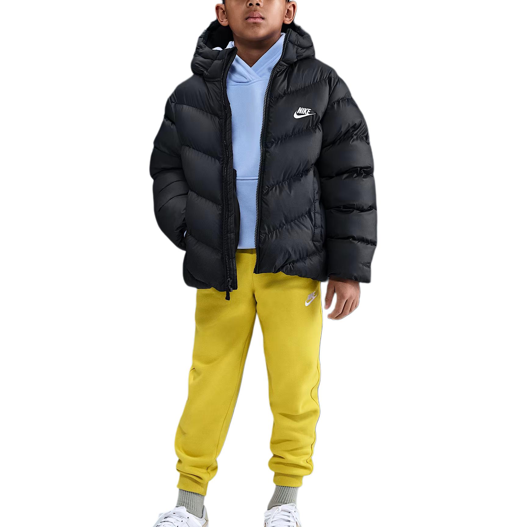 Nike Kids Jackets Hooded Moderate HQ4976-010 M