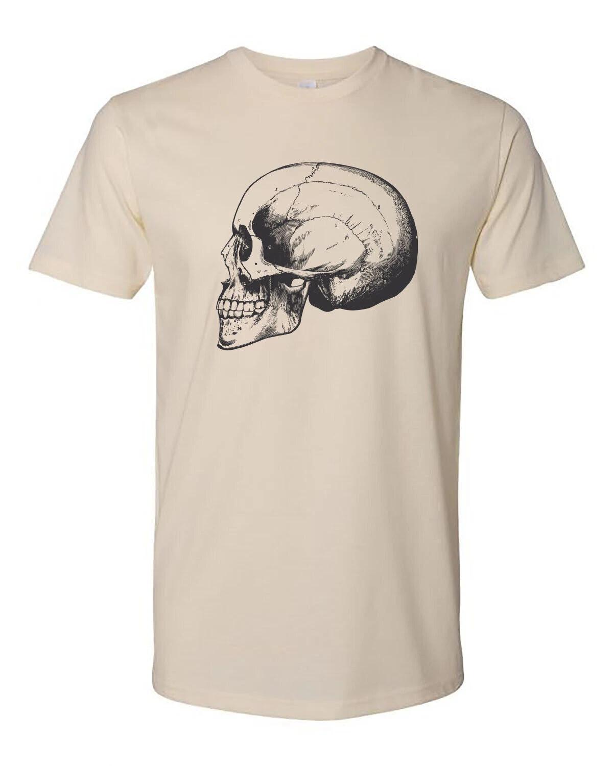 

Футболка Cottage Cult Clothing 100% Хлопок Викторианский Медицинский Череп 2 Татуировка L