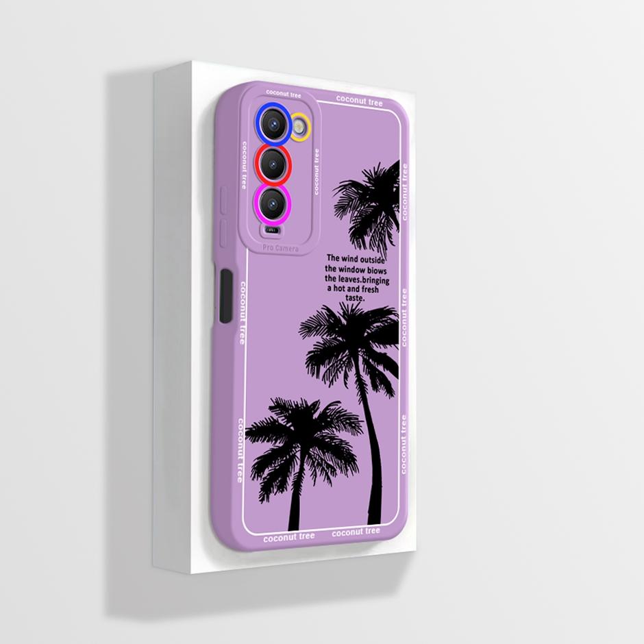 For Tecno Camon 18 18P Case CH6 CH7 Soft Silicone Phone Cover for Camon 18 Camon18 P Camon18P Cases Straight Edge Bumper Fundas