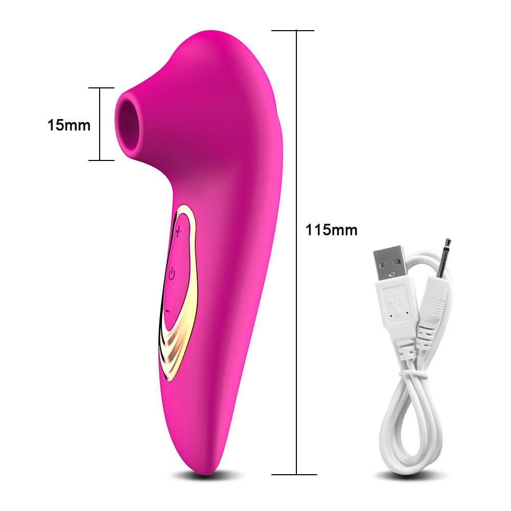 Powerful Clitoris Sucker Vibrator for Women Sucking Clitoral G-spot Nipple Stimulator Female Oral Vacuum Vibrating Adults Sex Toy Portable Masturbator