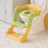 Multifunction Potty Training Toilet Seat with Step Stool Ladder Handles Foldable Toilet Training