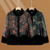 Winter fur integrated coat women's cotton-padded coat new winter velvet jacket