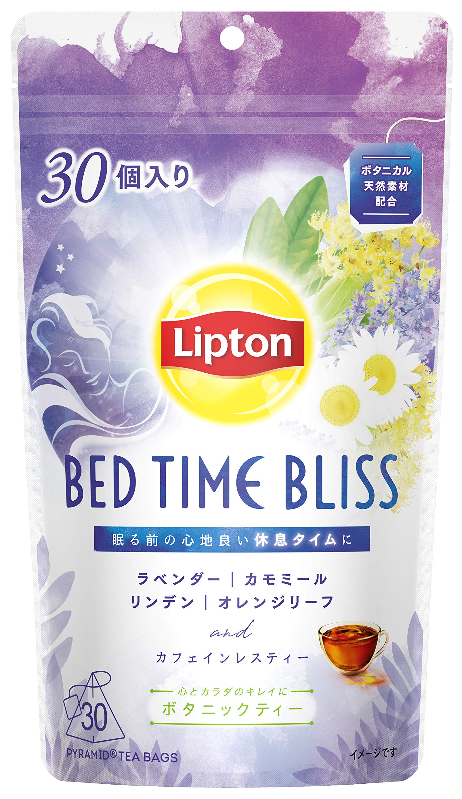 

Lipton Botanic Tea Bedtime Bliss Tea в пакетиках 30 пакетиков