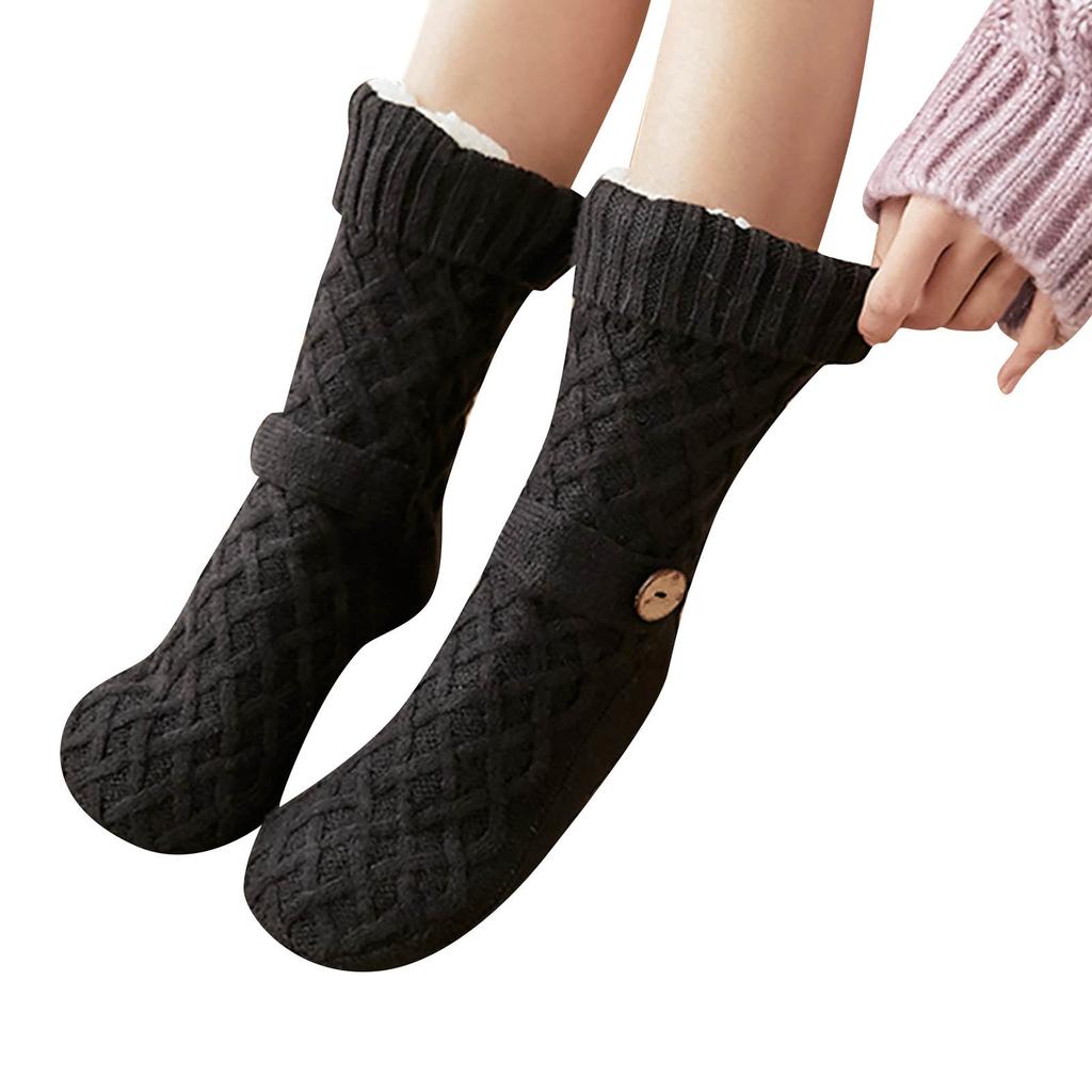 Women Keep Warm Skateboard Sock Floor Socks Snow Socks Plus Velvet Thickening