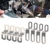 Motorcycle Exhaust Pipe Holder Stainless Steel Z/L-Shaped Exhaust Hanger Muffler Bracket  For Long Lasting Use