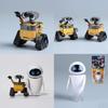 Niedliche Wall-E Eve Mini-Roboter-Actionfiguren – Geschenkidee für Kinder und Sammler