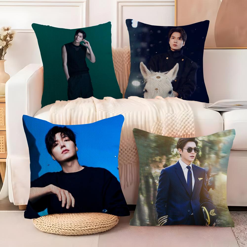 Korean Actor LLee MinHo Pillow Case Silky elegant Comfort Sofa Bed Invisible zipper