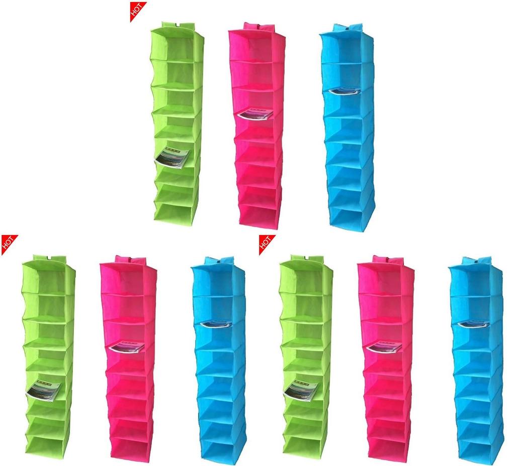 Multipurpose Nonwoven Hanging Shelf For Shoes Clothes And Accessories