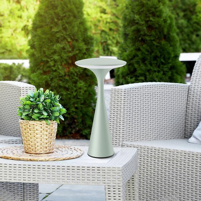Lampe de table 3W 300lm 3en1 IP44 Vert dimmable