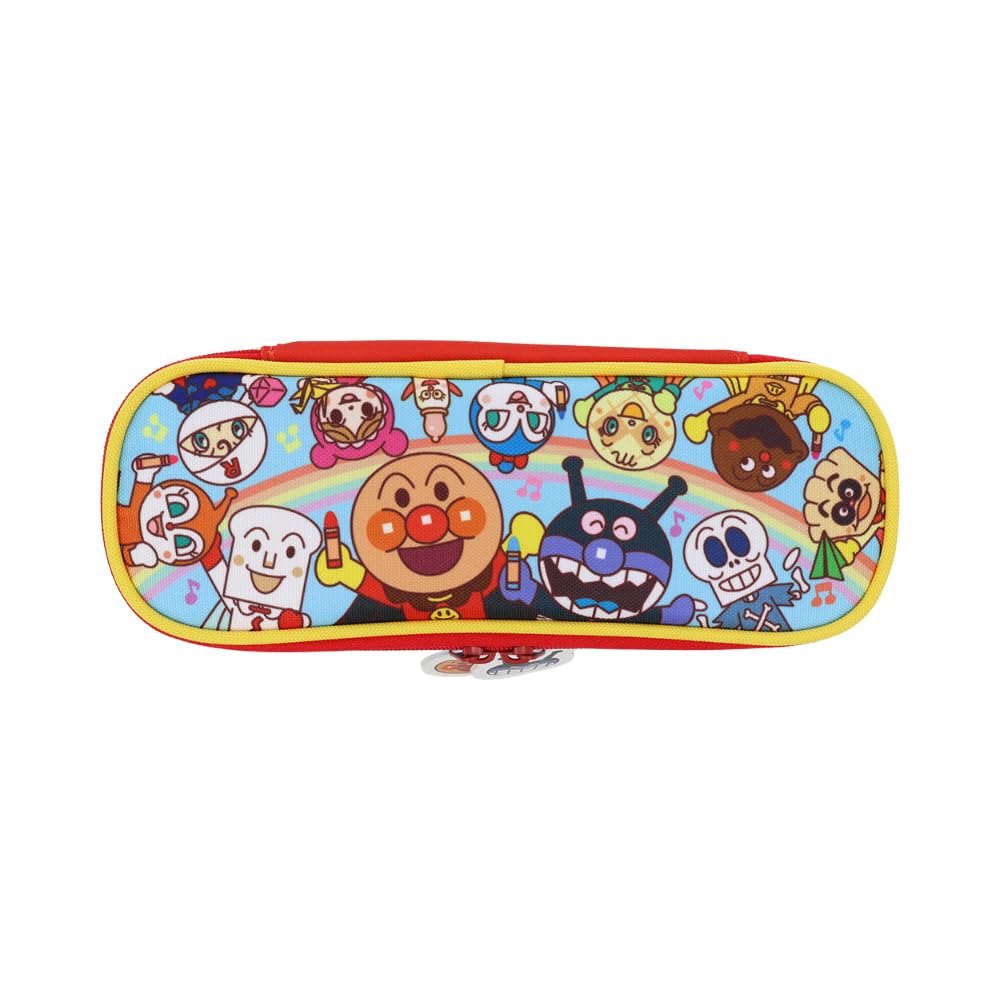 Stationery Anpanman Pencil Case for Friends Pencil My First 6050010A Sun-Star Go! Toddlers, Everyone's Case, Step, Anpanman,