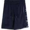 Letter Print Comfortable Mesh Breathable Running Five-Point Sports Shorts Men Shorts Navy-Blue 886067-451