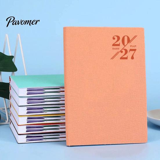Gift for Colleagues 2027 Monthly Planner Agenda with Month Index Tabs, Thick Paper And Durable Weekly Schedule Organizer PU Leather Cover, Portable