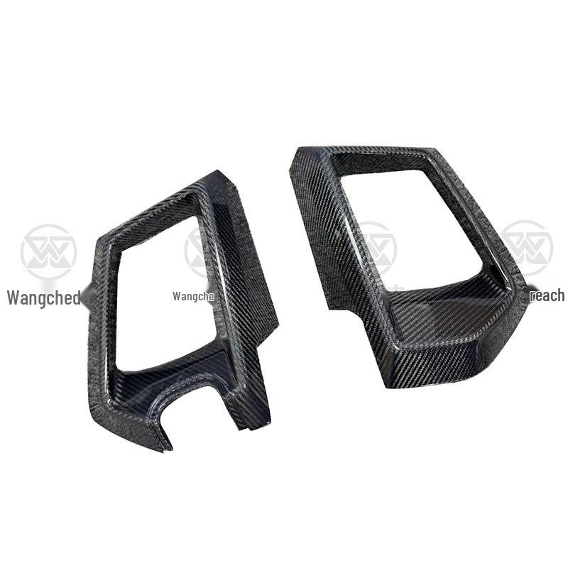 Carbon Fiber Grille Intake Frame for 2024 FORD Mustang Front Bumper Air Vent Modification
