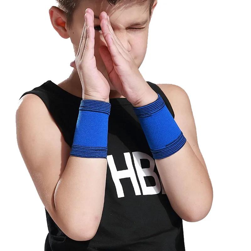 1Pair Kids Knee Pads,Children Compression Knee  Support Brace Sleeve,,Elastic Knee Protector for Sports S (10-25KG)