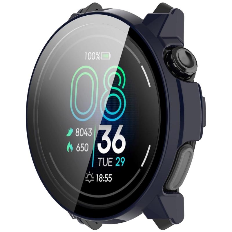 Watch Cover Screen Protector Tempered Glass Film PC Case for PACE Watch Scratchproof Case Smartwatch Film Dustproof