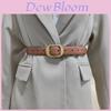 Genuine Leather Womens Belt With Pin Buckle For Casual Jeans Fashion Accessory