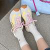 Leather German Training Shoes Spring and Autumn New Flat Bottom Light Forrest Gump Shoes