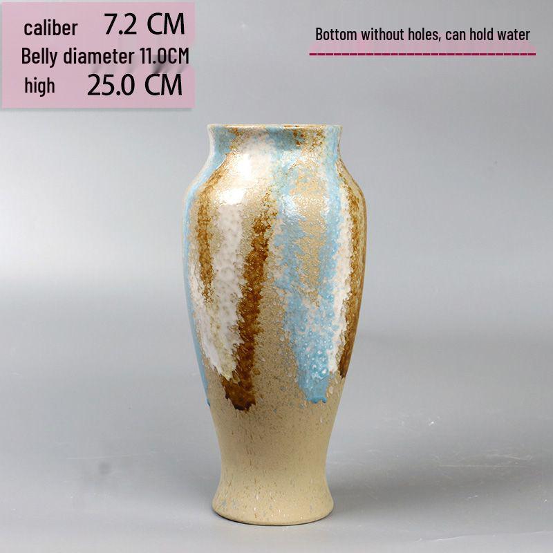 Retro čínská keramická váza: Dekorativní váza na květiny nebo pro hydroponii