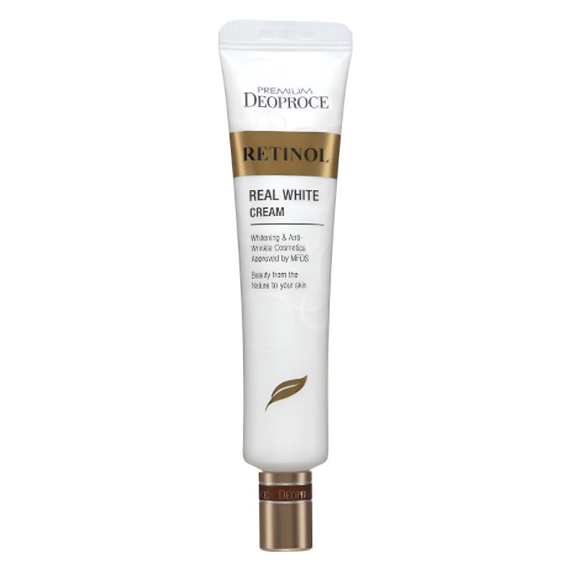 

Deoproce Premium Retinol Real White Cream Brightening & Anti-Aging Moisturizer 40ml