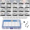 450 PCS Laptop Screws 15 Type Portable Universal Laptop Replacement Repair Carbon Steel Screw Kit With Storage Box