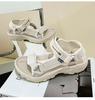 New Korean Version Women's Height Increasing Sandals with Platform,classic Fashionable Non Slip Comfortable Women's Beach Shoes