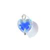 2 Pcs Resin Heart Valentine's Day Charms Enamel Hearts Dot 304 Stainless Steel Pendants Pendants For DIY Necklace 17mm x 12mm