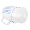 Heat Resisting Glass Measuring Cup Milk Scale Measuring Jug with Lid Kitchen Utensil(500ml )