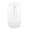 Wireless Mouse Silent Working 450mAh Rechargeable Auto Sleep Fingerprint Proof Comfortable Laptop Mouse