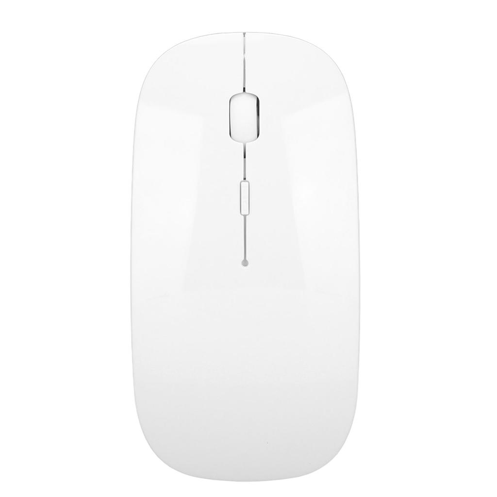 Wireless Mouse Silent Working 450mAh Rechargeable Auto Sleep Fingerprint Proof Comfortable Laptop Mouse