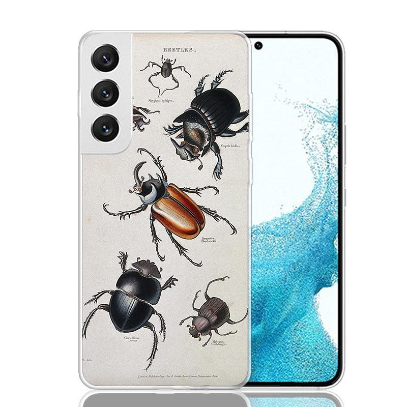 Bugs Bees Scientific Decomposition Phone Case For Samsung Galaxy S26 S25 Edge S24 S23 FE S22 Ultra S21 Plus S20 + Fundas Cover C