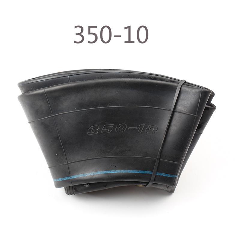 10 Inch 3.50"X10" 3.50-10 3.5-10 3.50/10 Black Rubber Tyre Inner Tube Bent Valve Stem for Electric Scooter Accessories