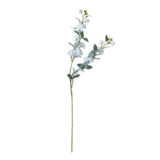 Künstliche Blumenstiele Faux-Seide Kunstblumen mit langen Stielen Kunstblumenzweige für Vase Blumenarrangement Heimhochzeit Tischdeko