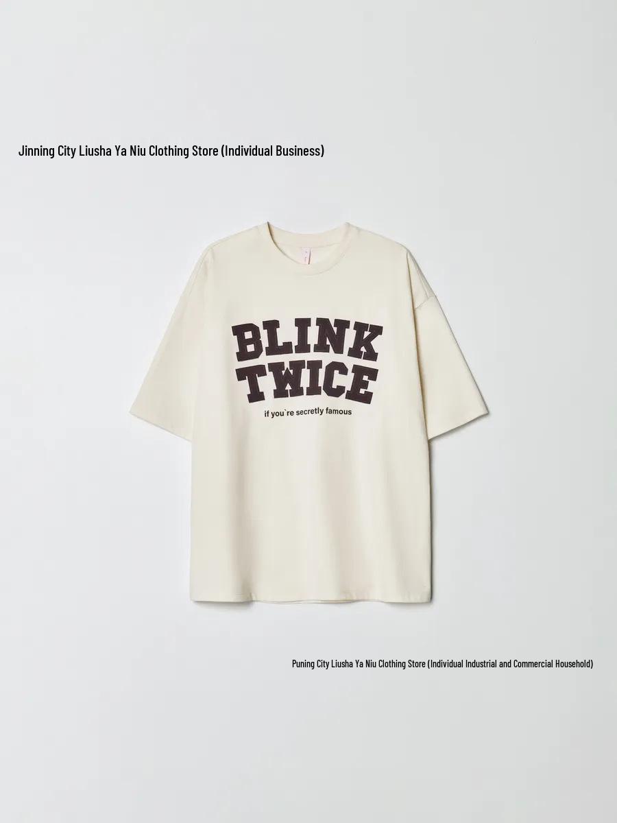 Women s Pure Cotton Short Sleeve Hip Hop Top - Summer American Style Small белый