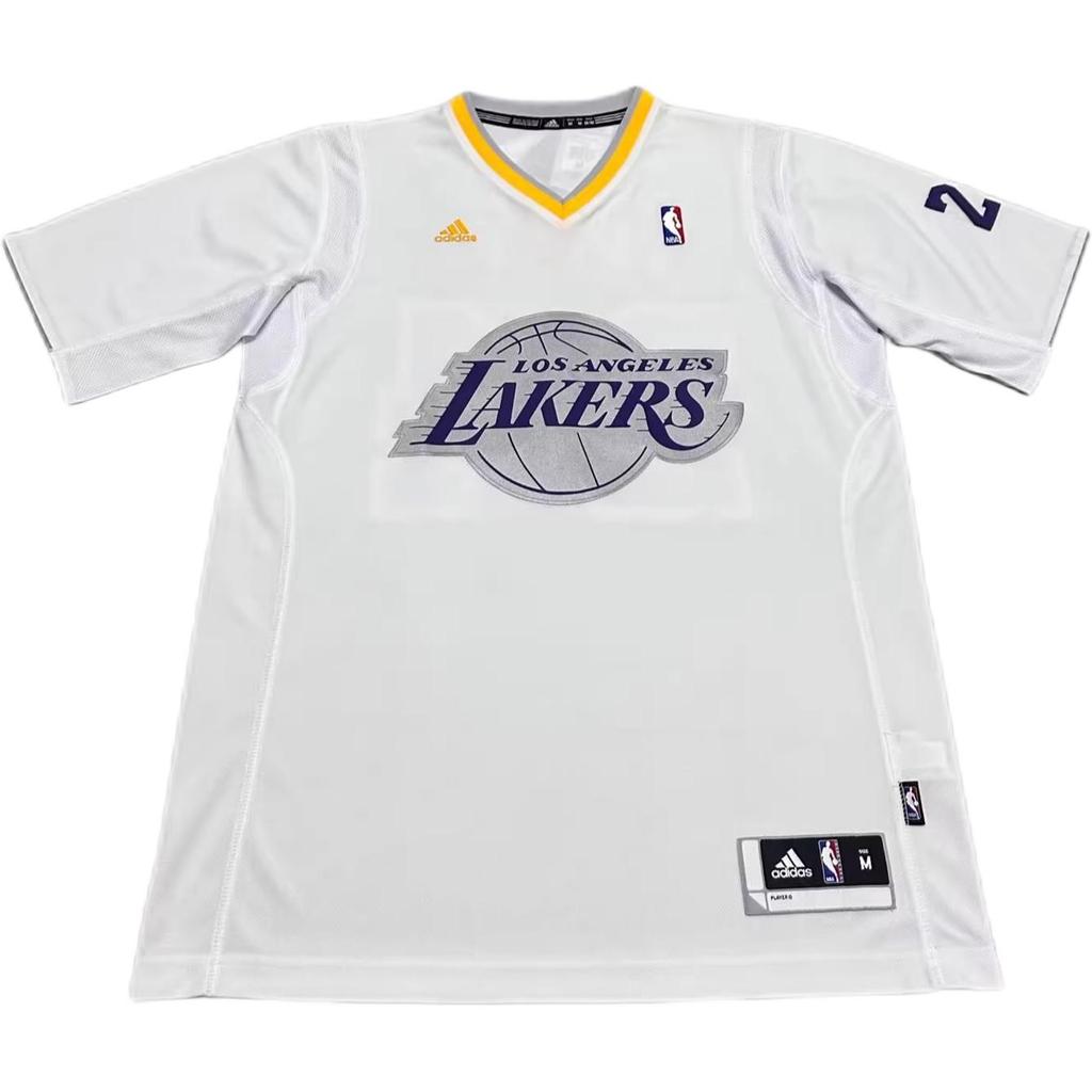 Adidas X NBA Collaboration Kobe Bryant Los Angeles Lakers 24 Swingman Fan Edition Soft Comfortable V-Neck Short Sleeve Basketball Jersey D14498