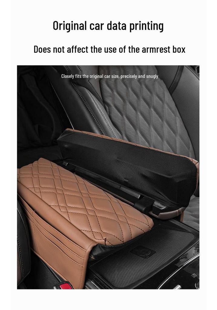 BYD Tang DMI/EV Armrest Box Heightening Pad & Protective Cover for Car Interior.