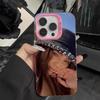 Oana Gergory Mobile Phone Case for iPhone 17 16 15 14 13 12 11 X XR XS 8 7 Air Pro Max Plus Translucent Pink Colorful Cover