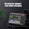 Professional F998 Sound Card & BM800 pickup Set with Wind Screen & Adjustable Stand for Podcasting Music Recording