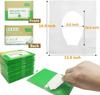 200/10PCS Disposable Toilet Seat Cover Portable Travel Camping Hotel Bathroom Degradable Waterproof Toilet Mat Accessories