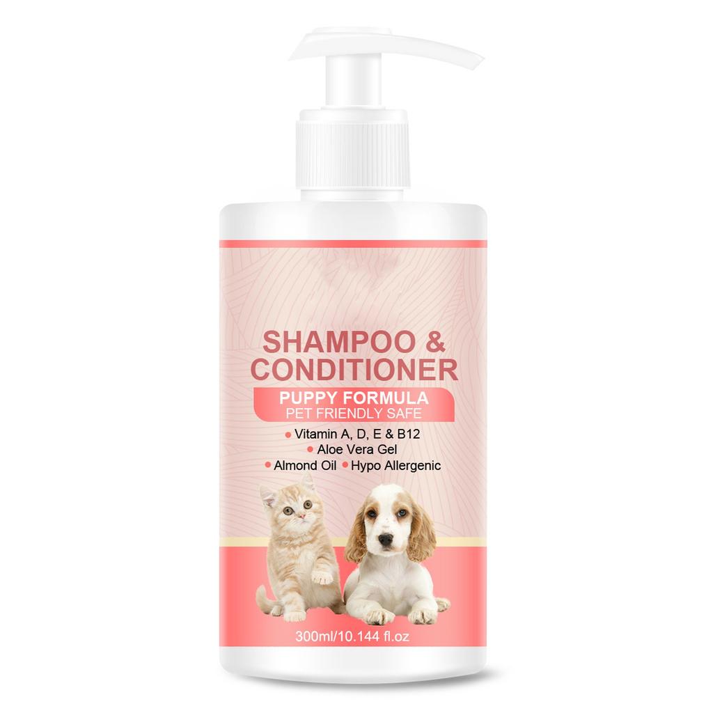 Pet Shampoo And Care For Puppies Cleanser For Delicate Skin And Hair(300ml)