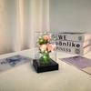 Square immortal rose ornament creative Valentine's Day Mother's Day gift luminous night light ornament