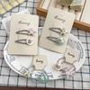 Seashell Star Beach Hair Clip: Elegant Hair Accessory for Side Bangs