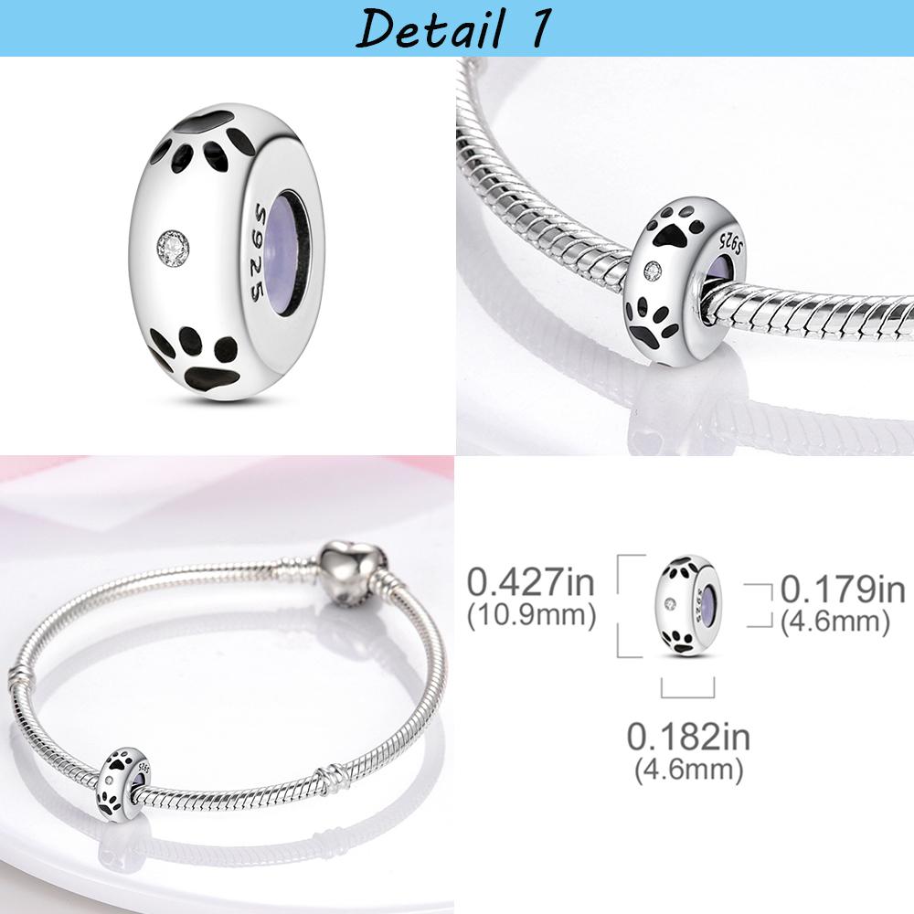 Silicone Spacer Beads Copper & Gold Color Silicone Spacer Stopper Charm Fit Original Mula Bracelet Diy Jewelry