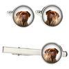Dogue de Bordeaux, Fransk Mastiff, Bordeauxhund - manschettknappar och slips med ditt foto, en kostymdekoration, herraccessoarer från märket.