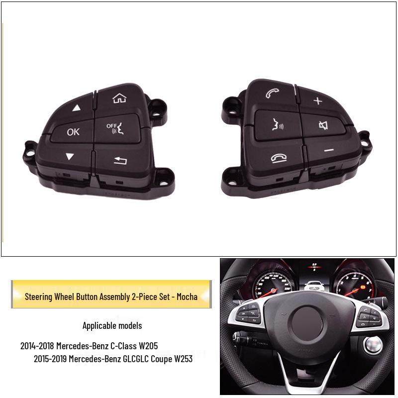 Mercedes-Benz C-Klasse/GLC-Klasse C180/C200/GLC260/W205 Multifunktionslenkradtasten